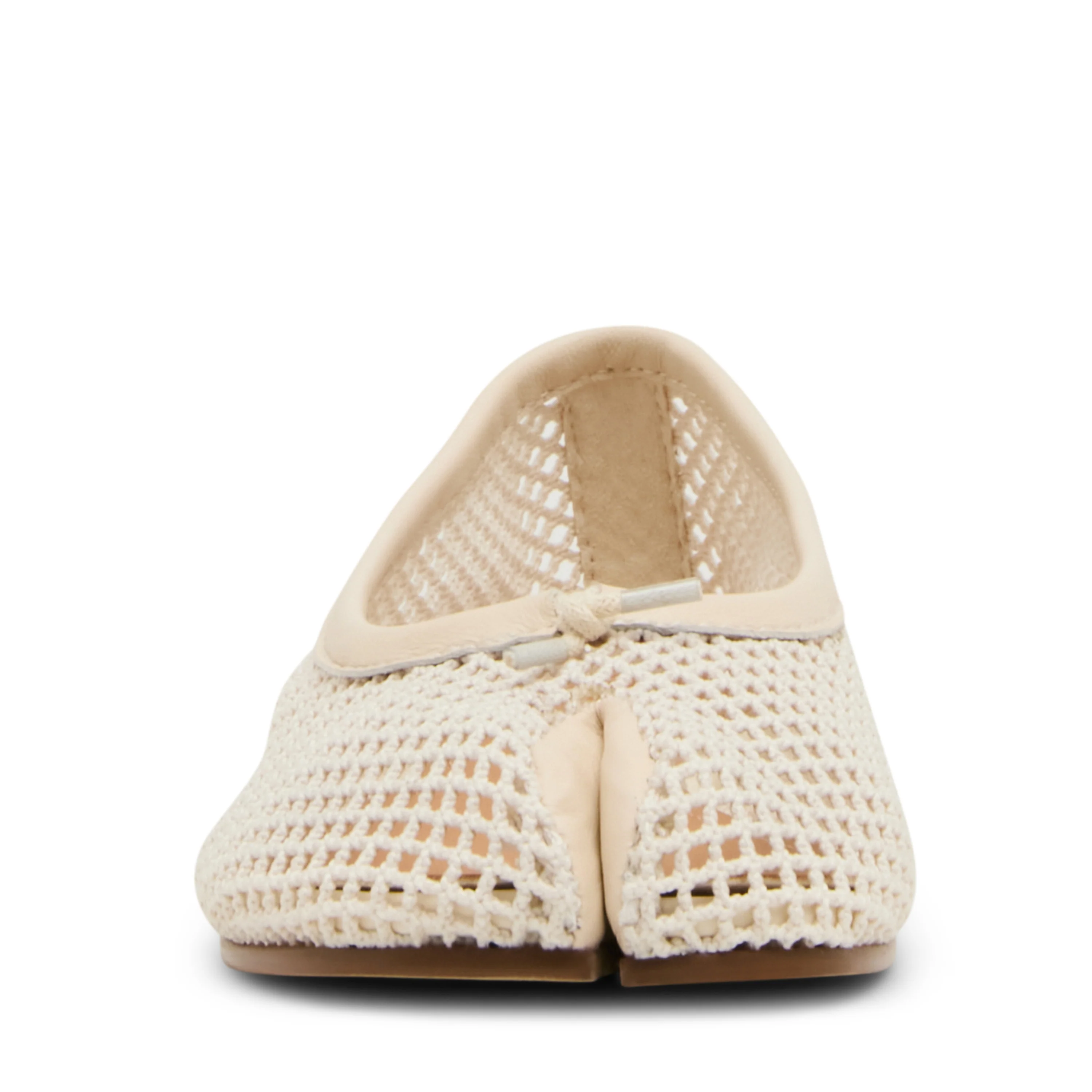 Calico-Mesh Flat Shoe BONE - Image 3