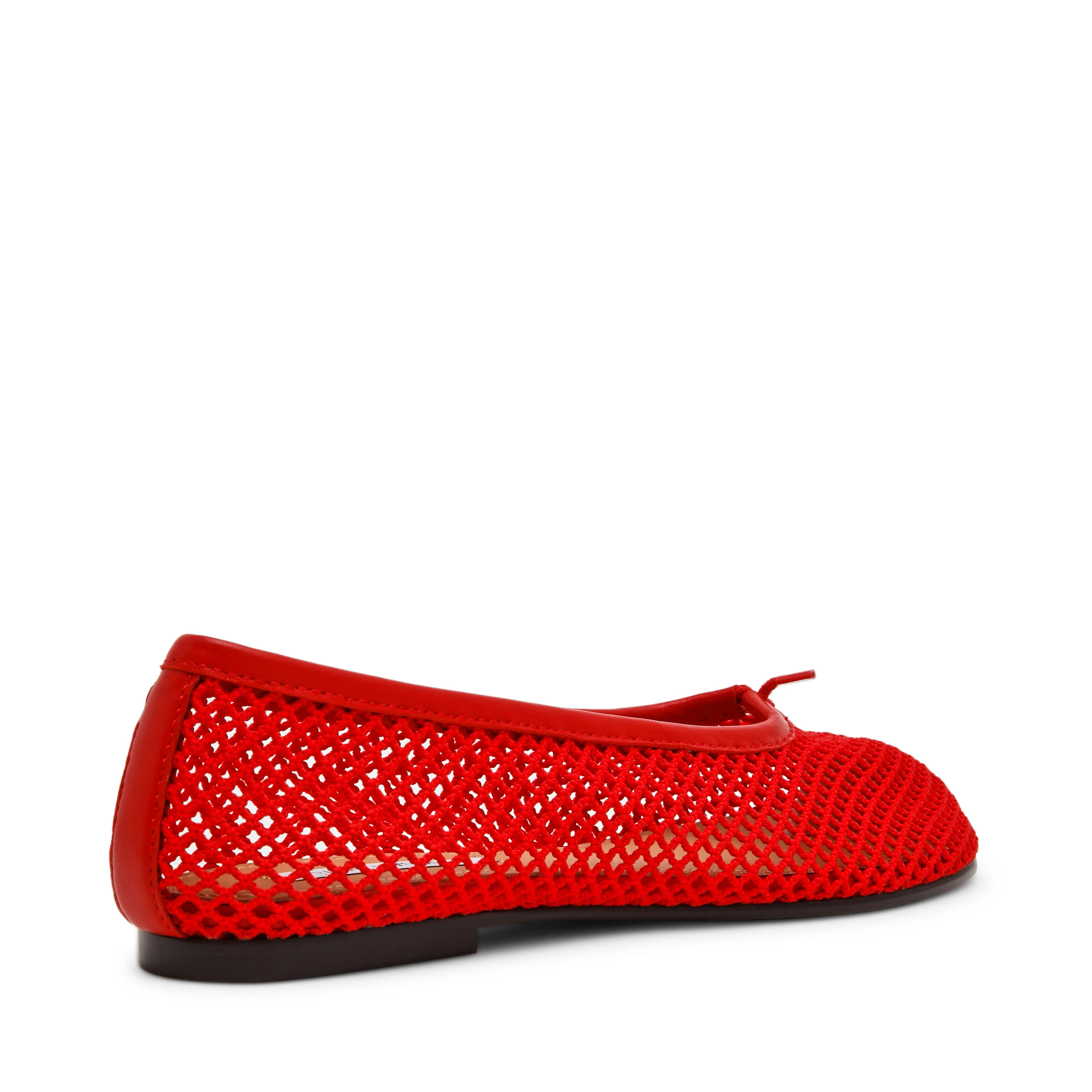 Calico-Mesh Flat Shoe RED - Image 5
