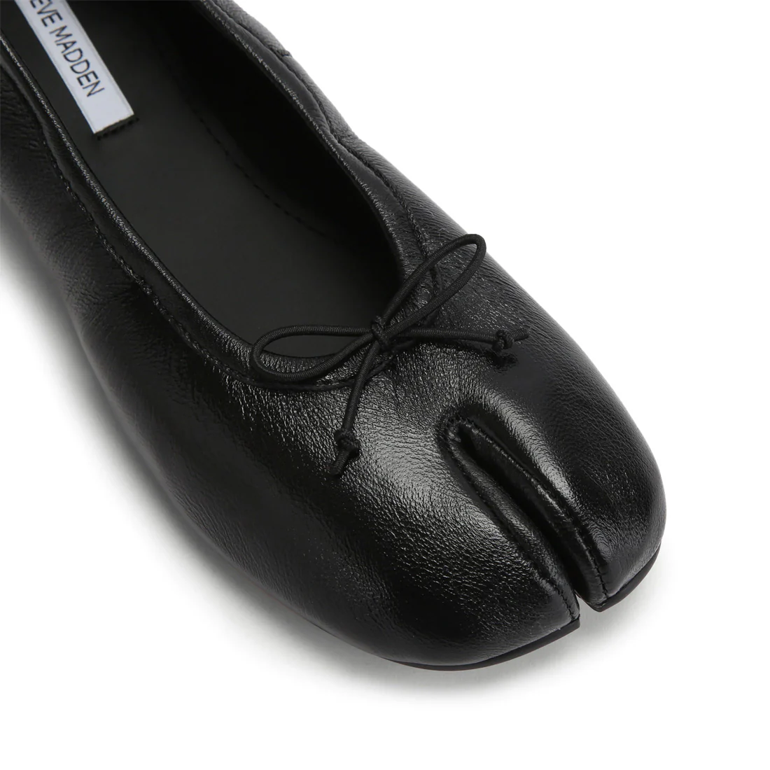 Carin Flat Shoe BLACK LEATHER - Image 4
