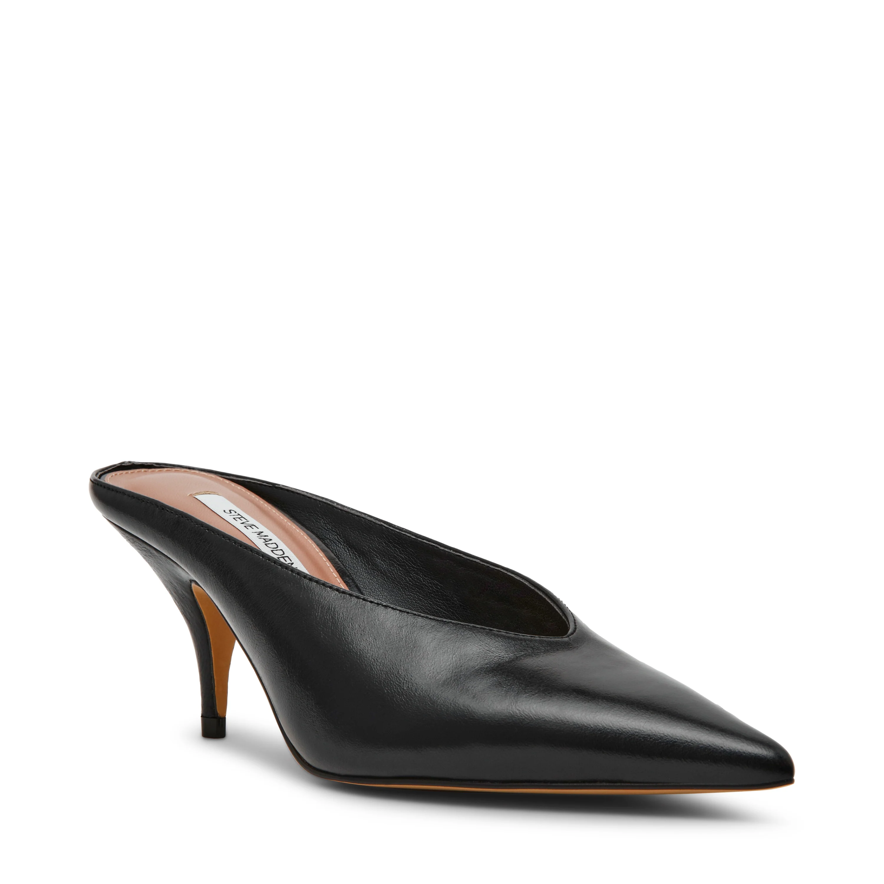 Fonza Mule BLACK LEATHER - Image 2