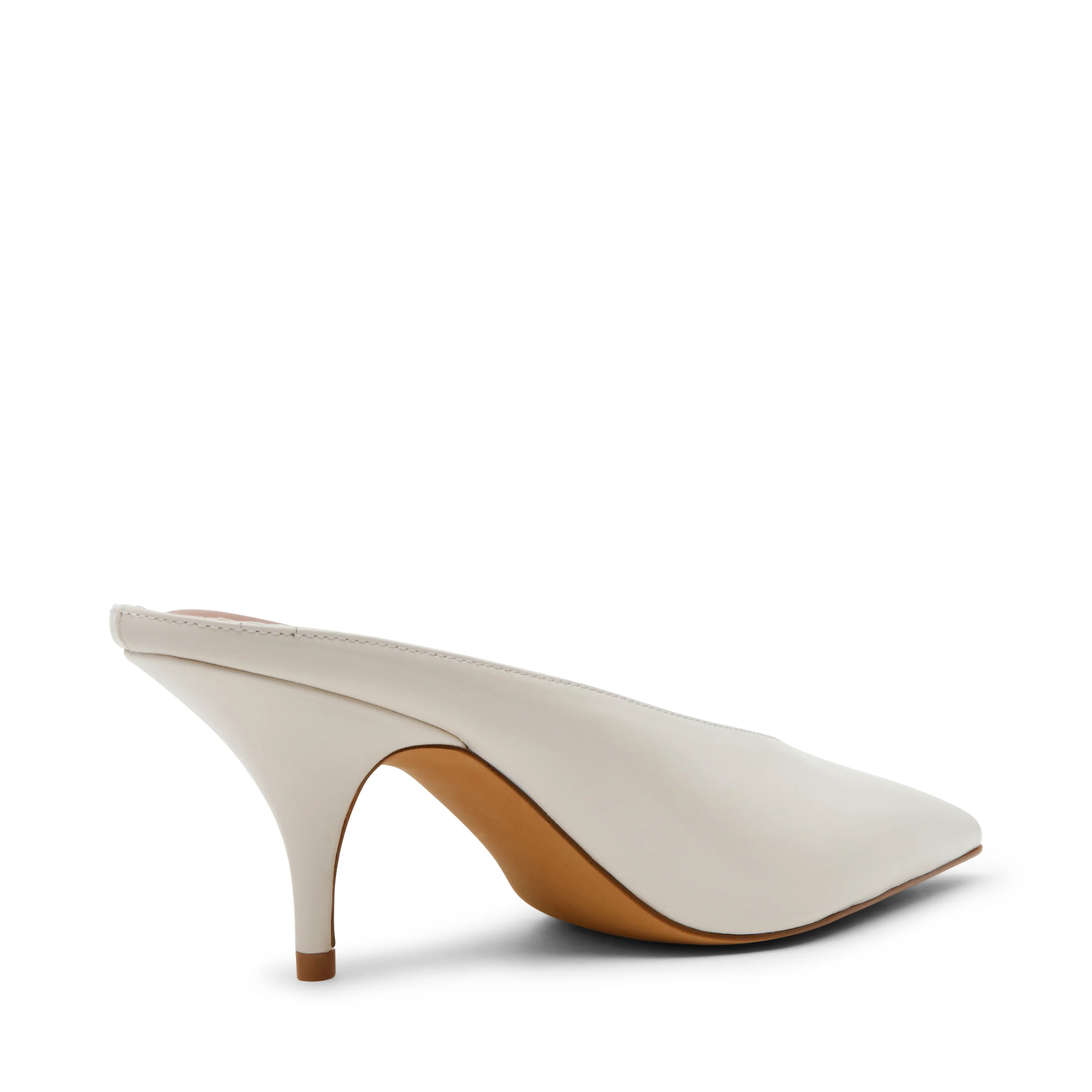 Fonza Mule WHITE LEATHER - Image 5
