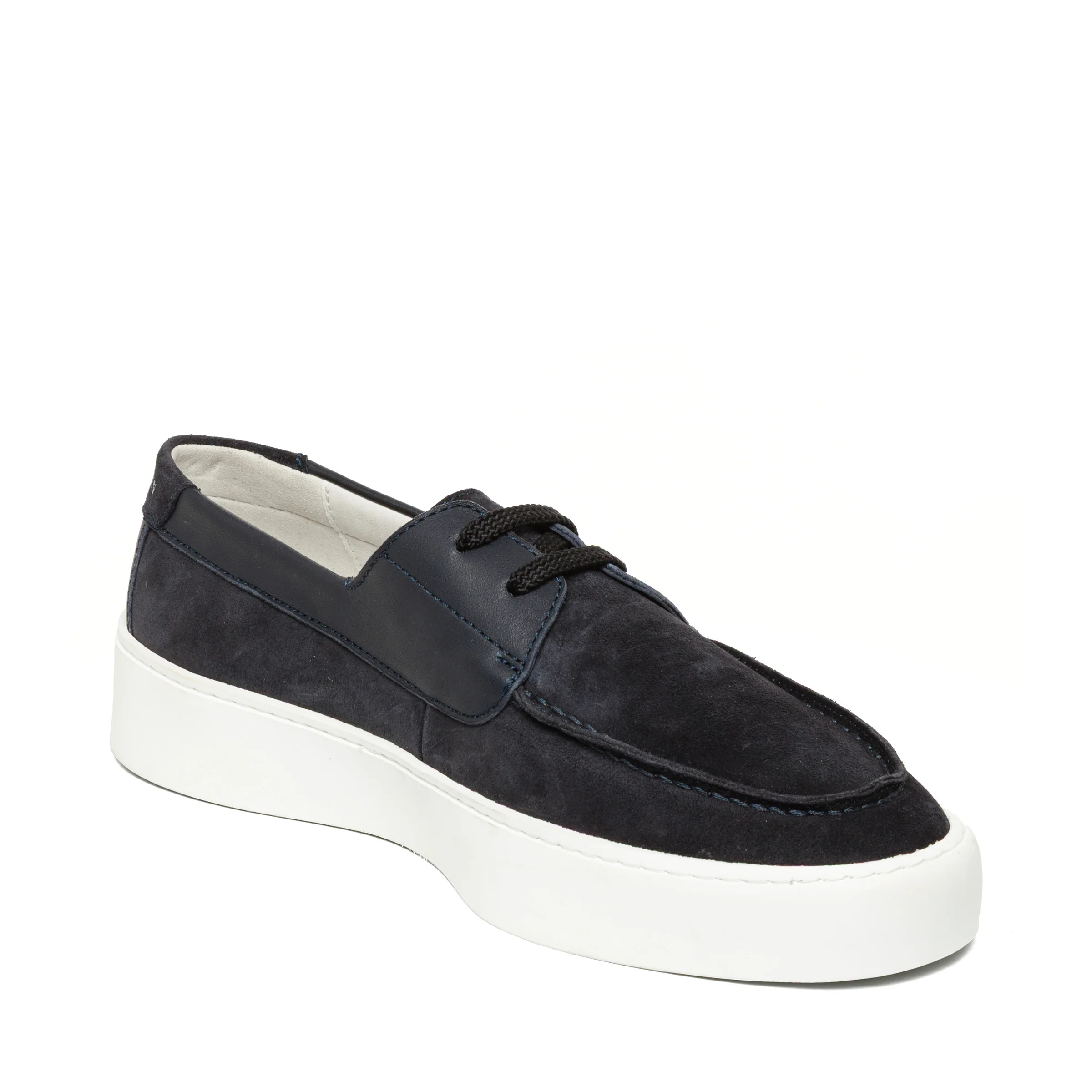 Leeway Casual Shoe NAVY SUEDE - Image 2