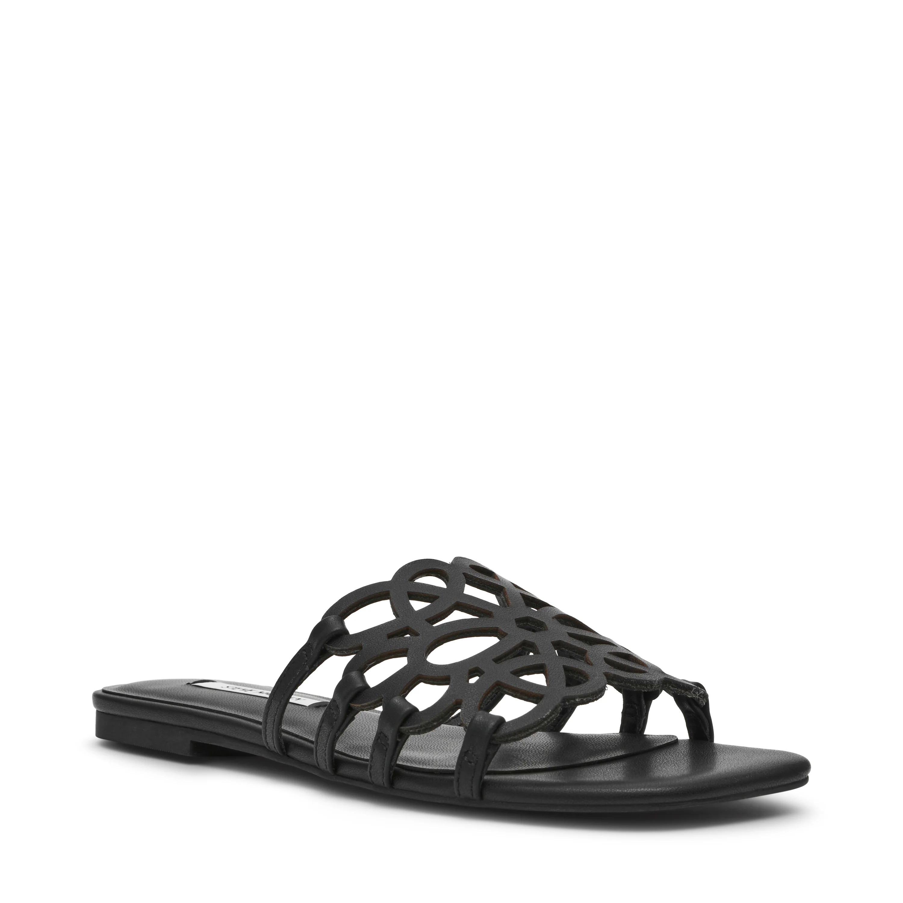Lotus-CN Sandal BLACK LEATHER - Image 2