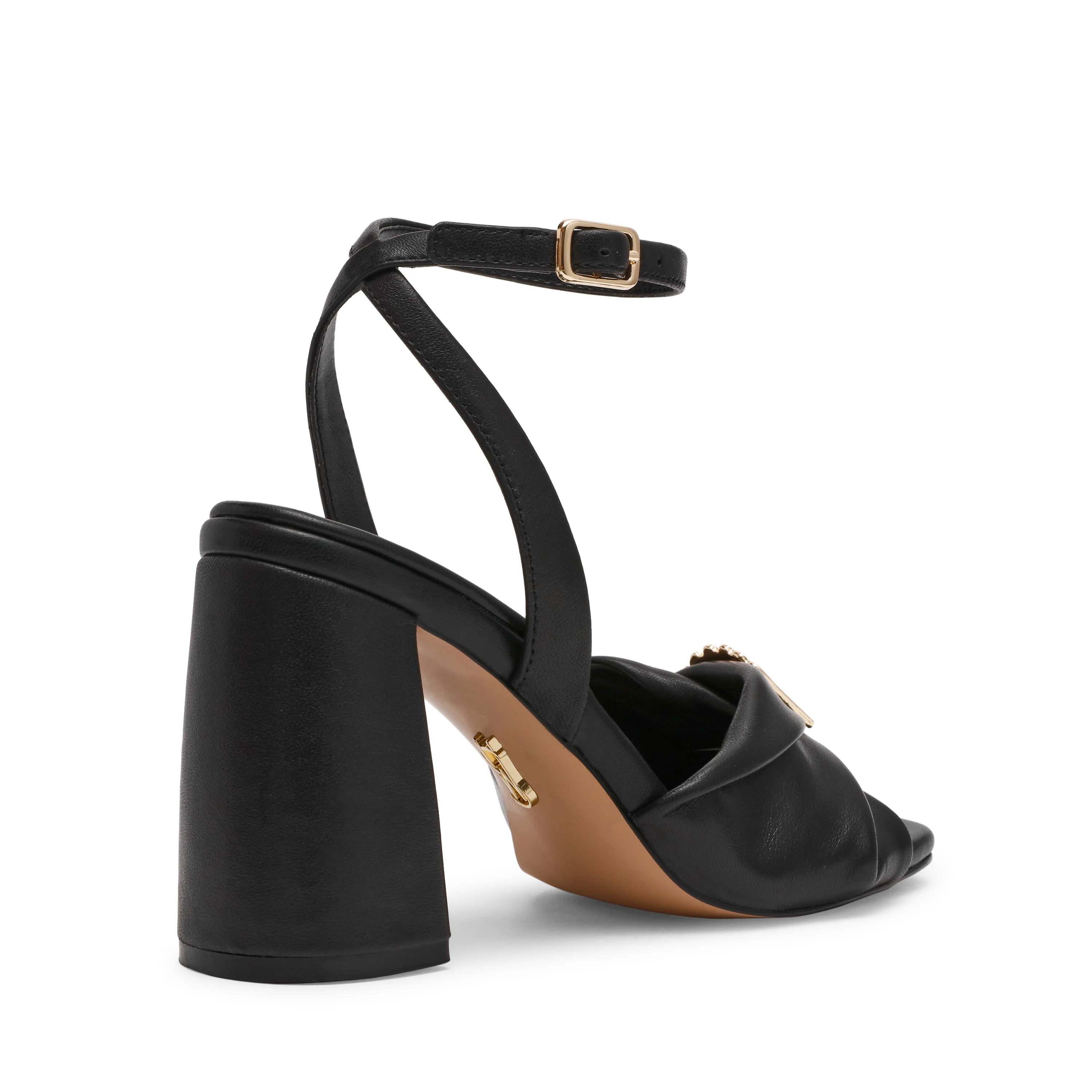 Montage Sandal BLACK LEATHER - Image 5
