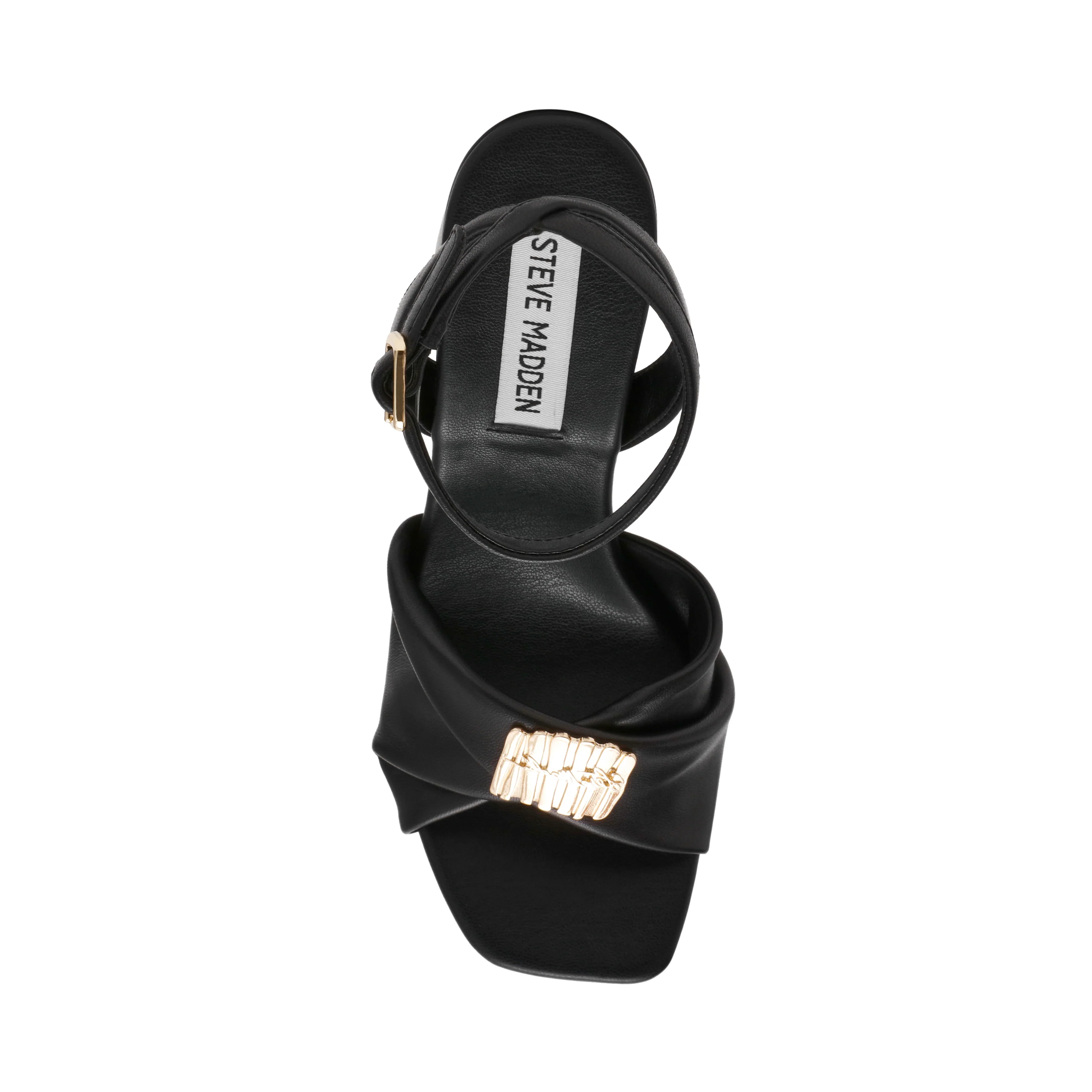 Montage Sandal BLACK LEATHER - Image 6