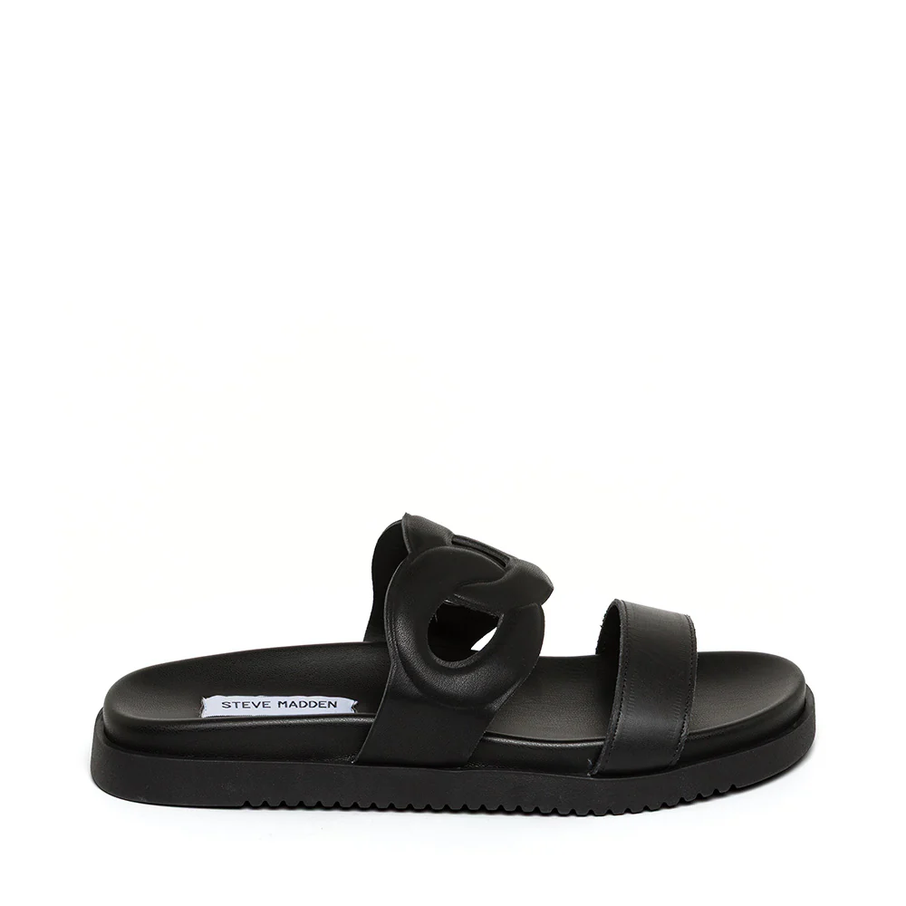 Myrtle Sandal BLACK LEATHER