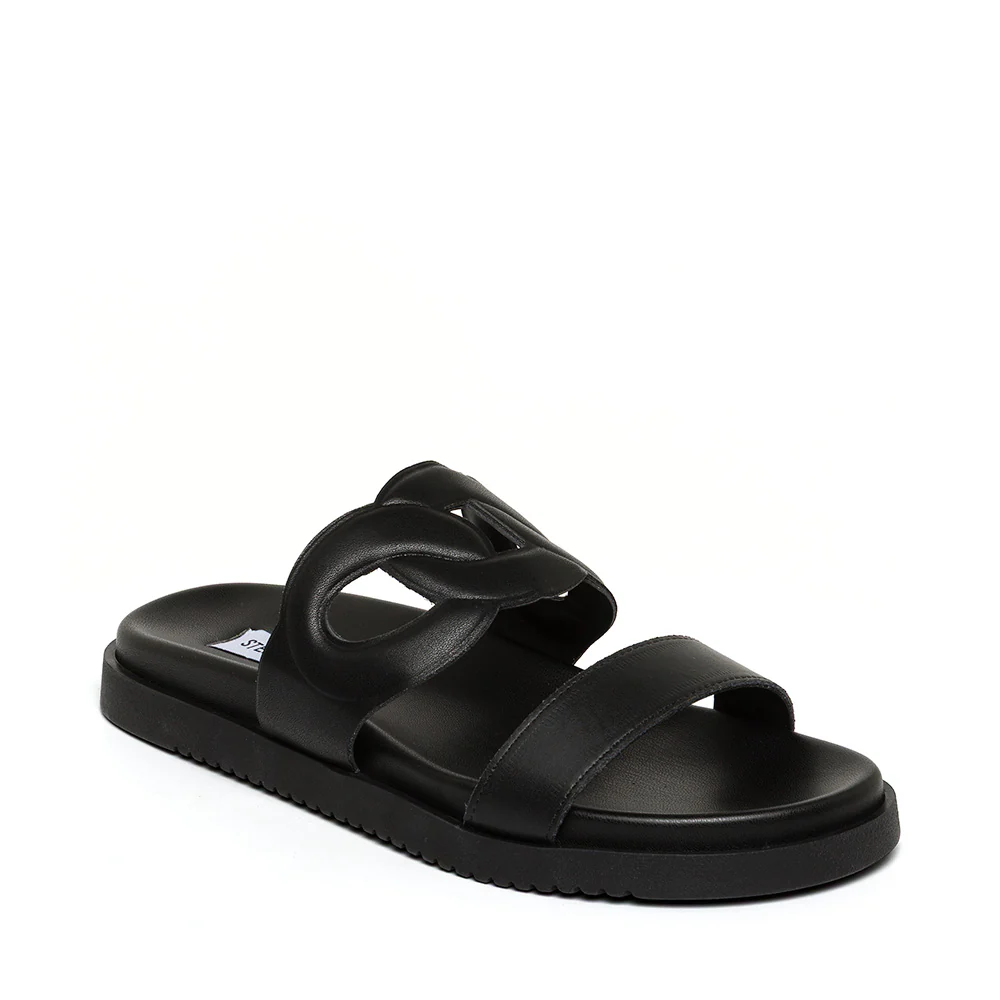 Myrtle Sandal BLACK LEATHER - Image 2