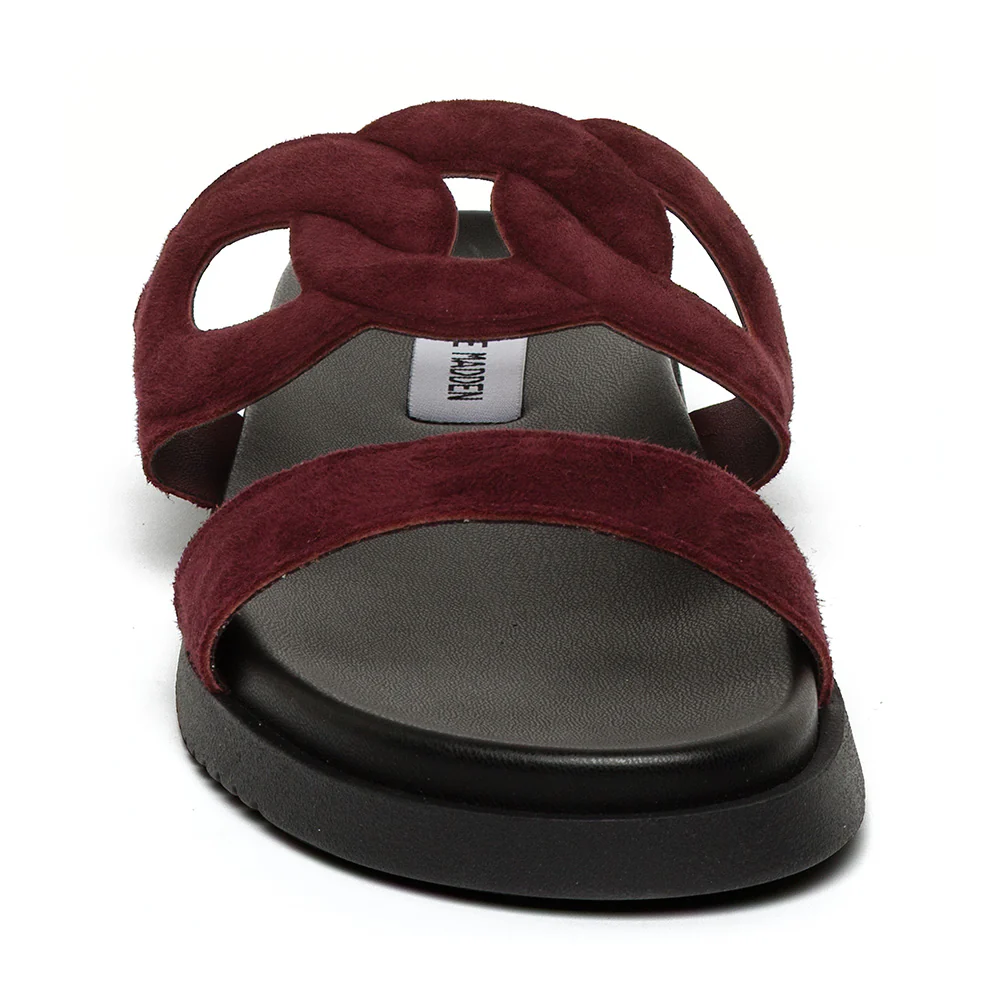 Myrtle Sandal BURGUNDY SUEDE - Image 3