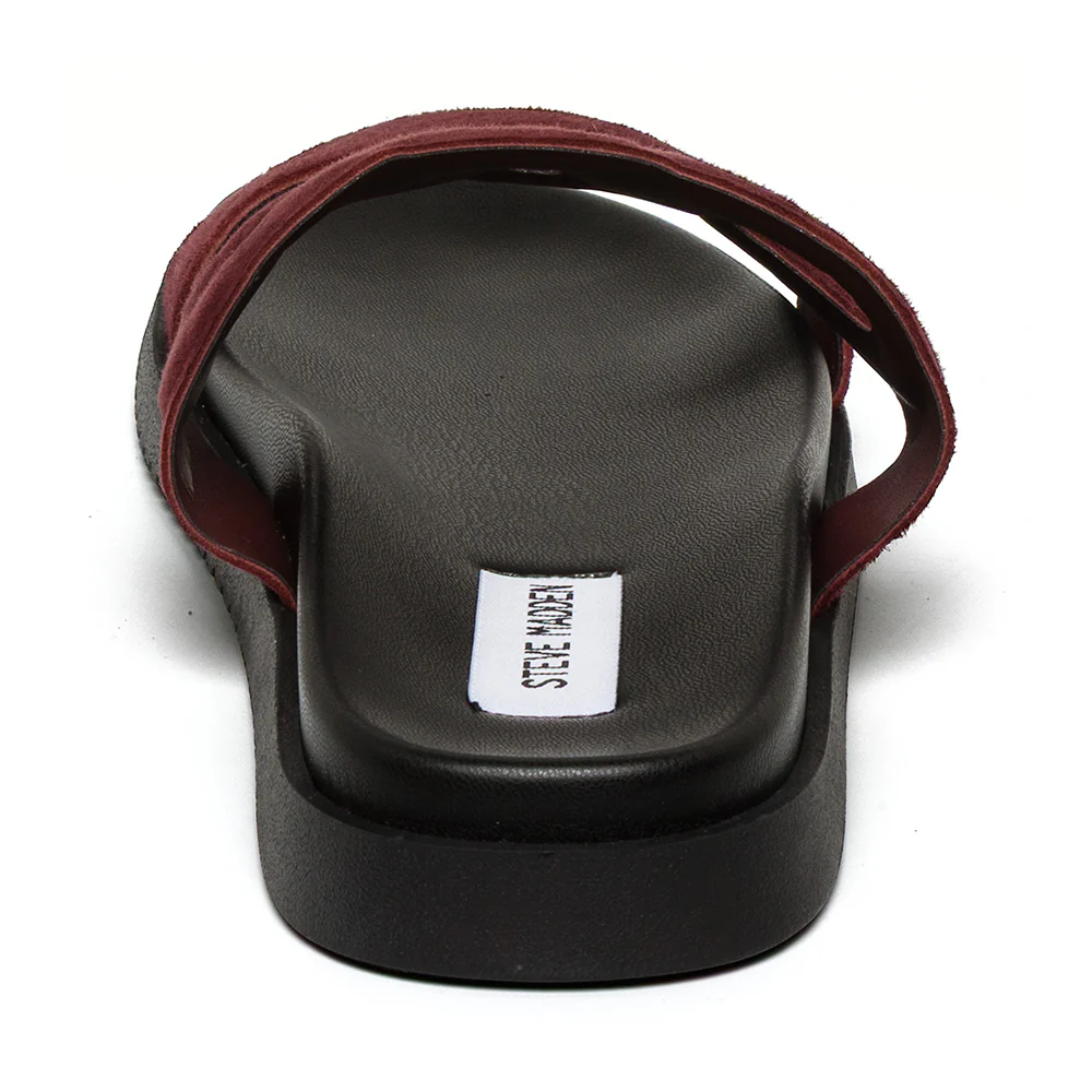 Myrtle Sandal BURGUNDY SUEDE - Image 4