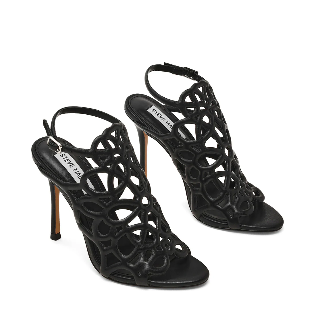 Popup Sandal BLACK LEATHER - Image 2