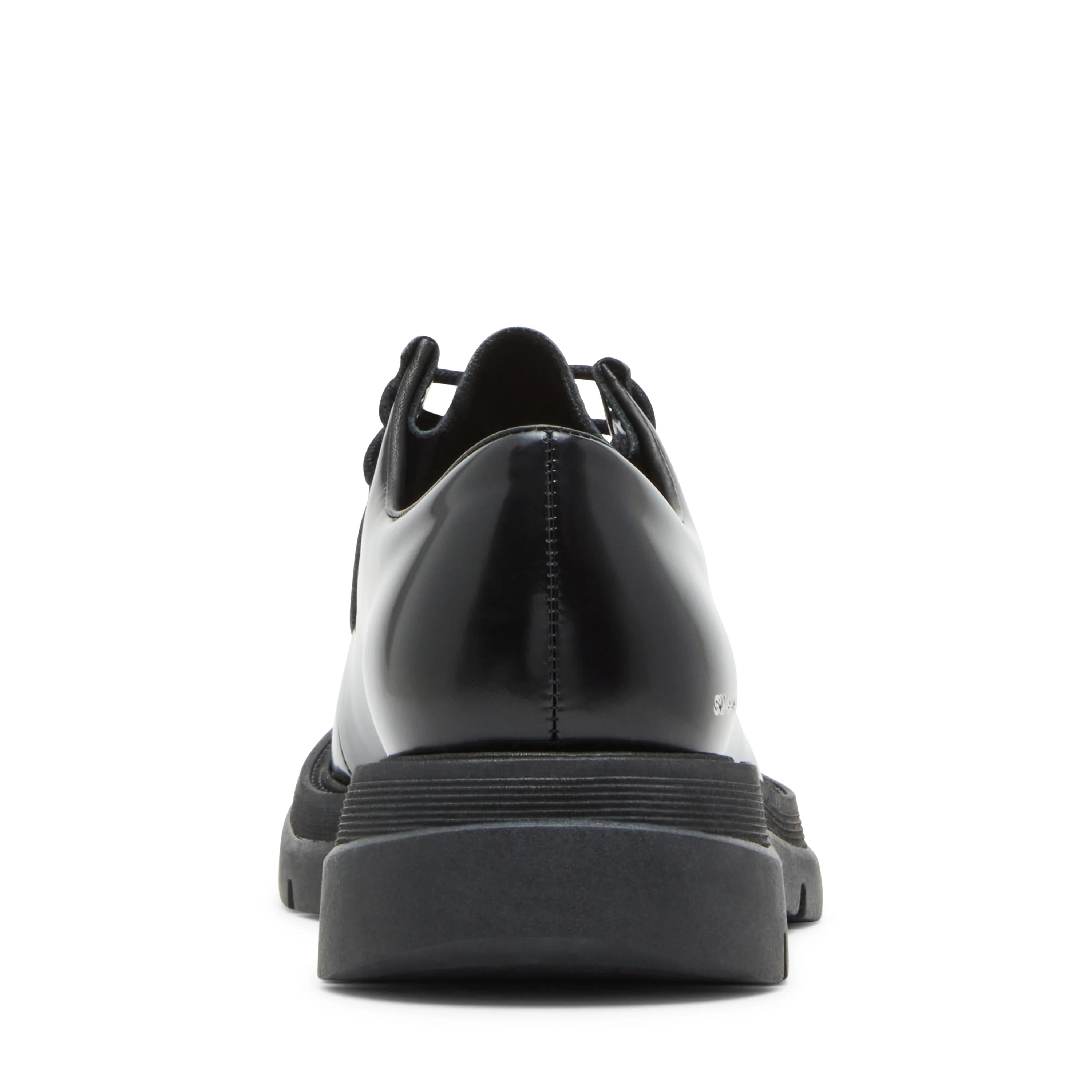 Reice Casual Shoe BLACK LEATHER - Image 4