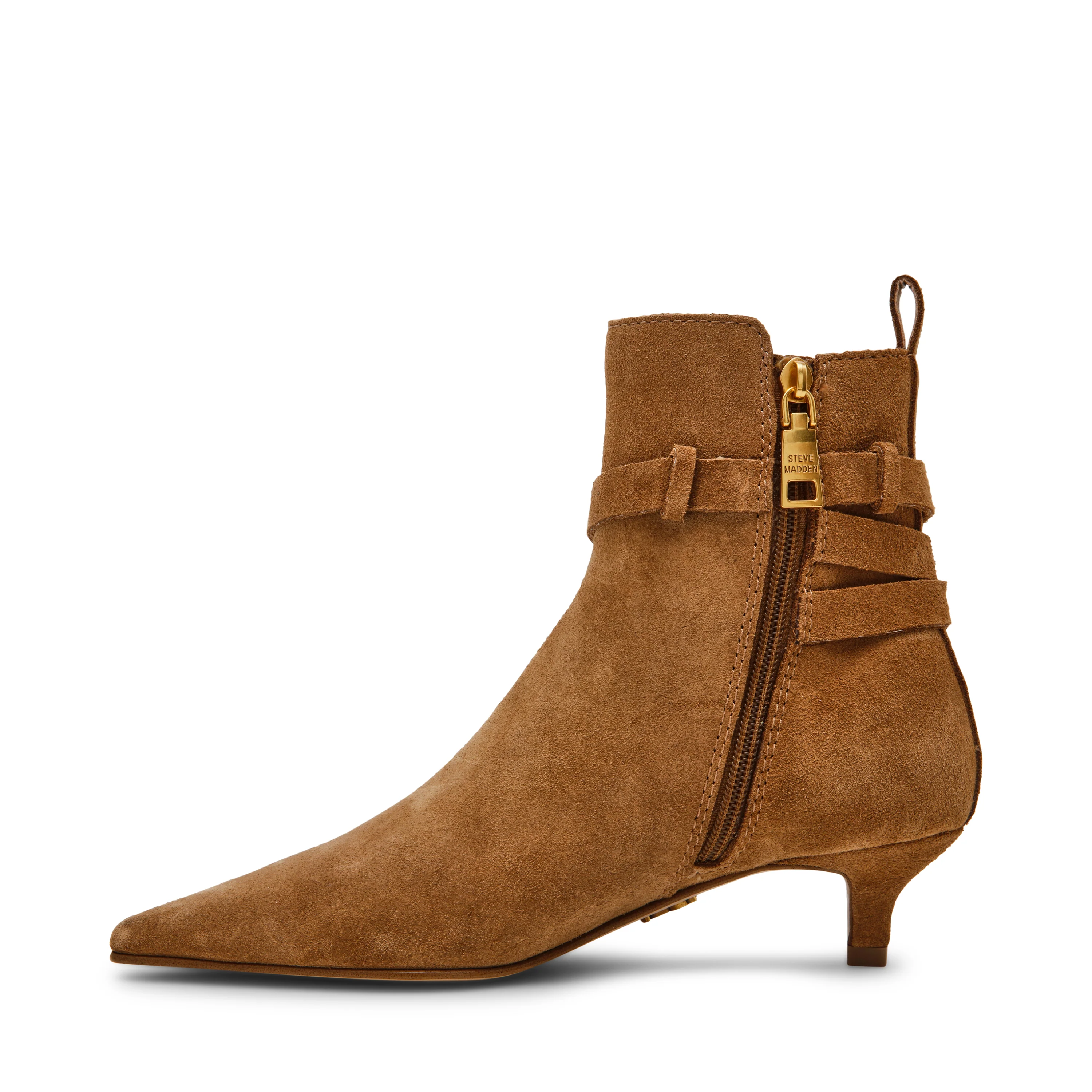Roller Bootie TAN SUEDE - Image 6