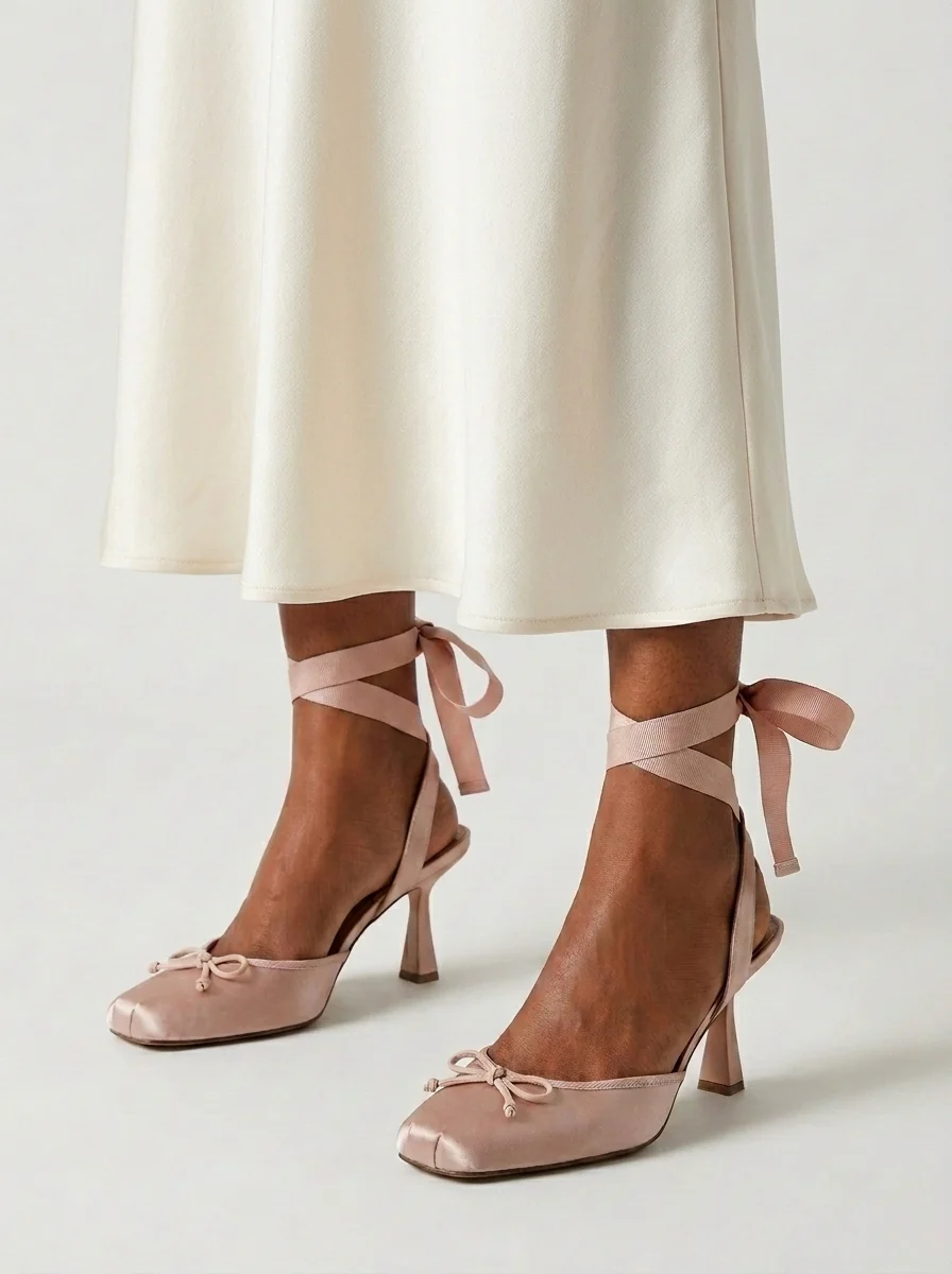 Seyah Sandal BLUSH SATIN - Image 6