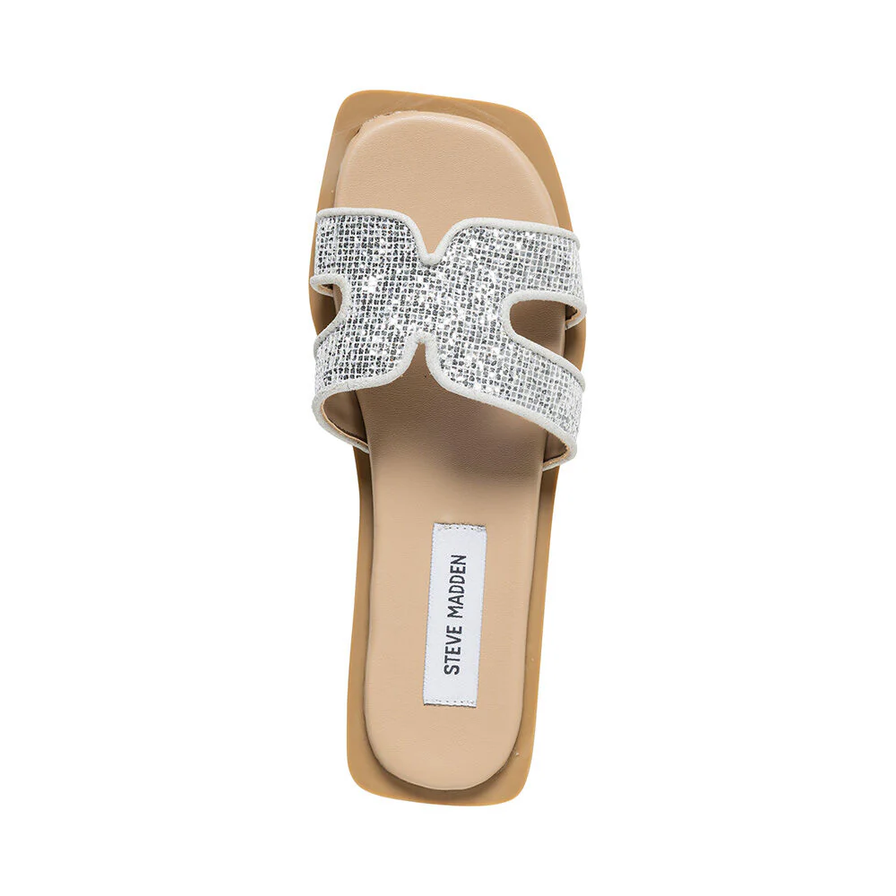 Sofia Slide SILVER GLITTER - Image 5