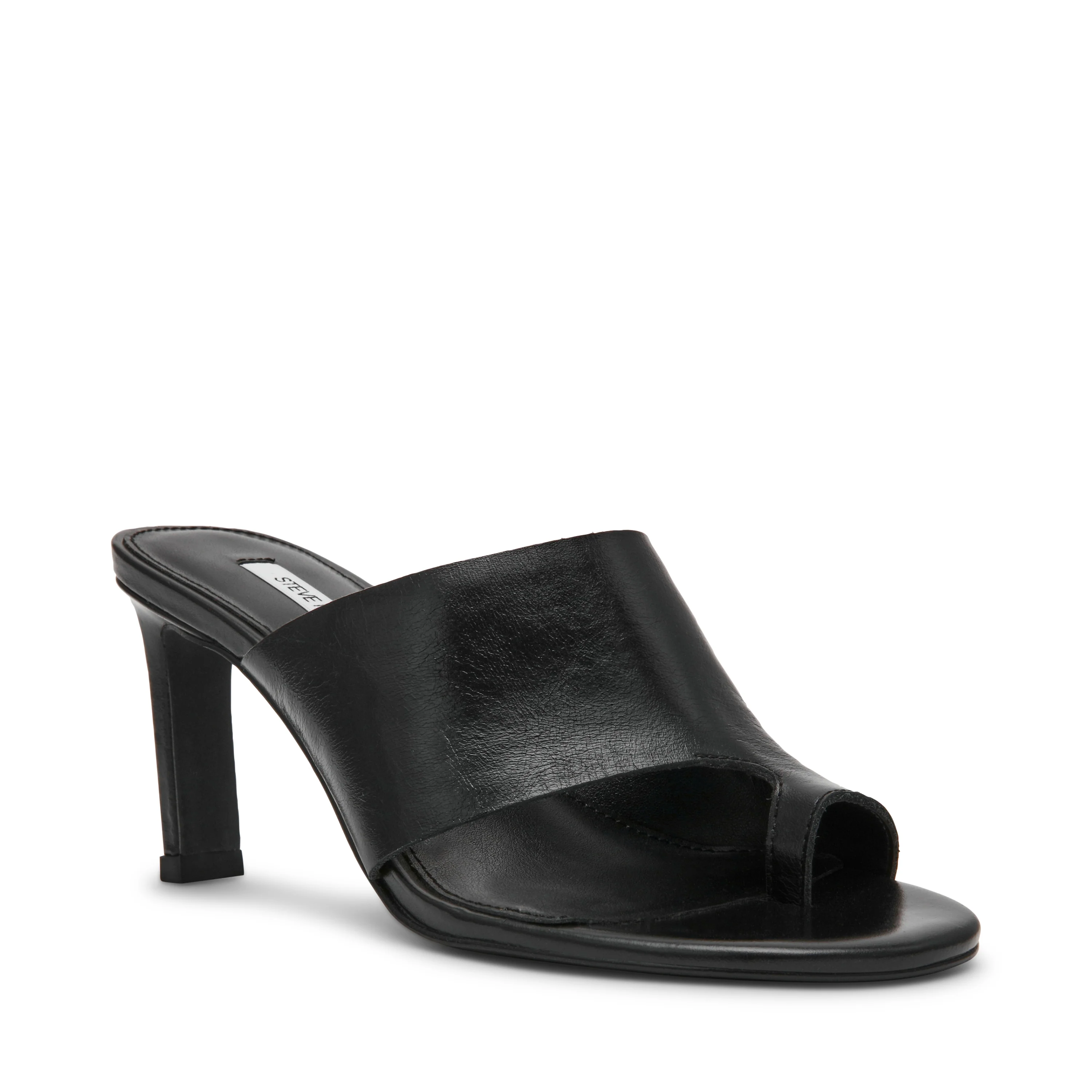 Valentin Sandal BLACK LEATHER - Image 2
