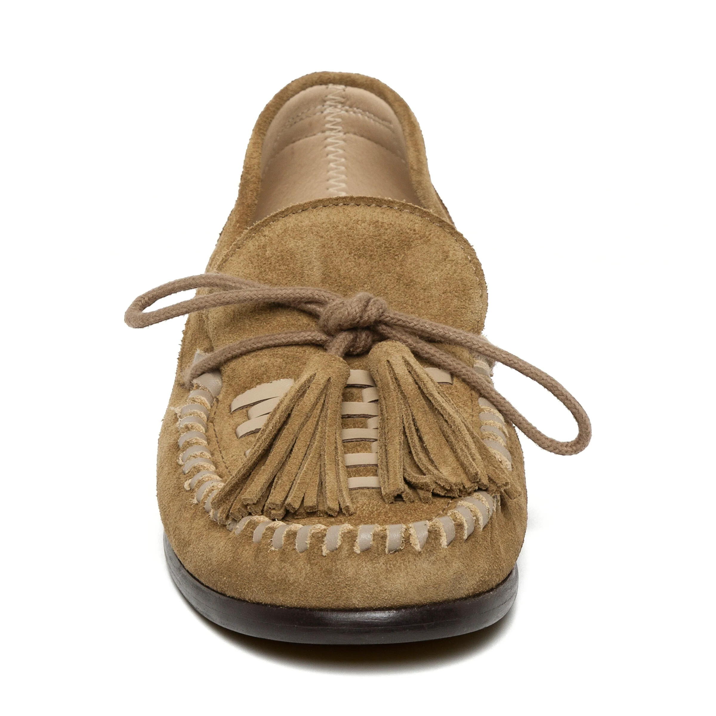 Yaira Flat Shoe TAUPE SUEDE - Image 3